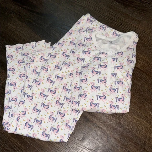 Roller Rabbit Unicorn Quarter sleeve//Pants. Size XL. 🦄🦄🦄 - Picture 2 of 3